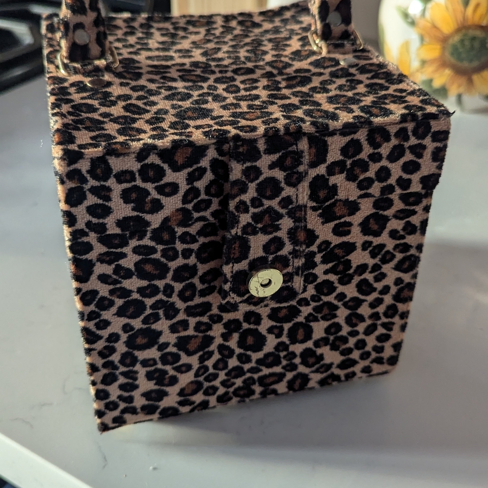 Leopard Print Storage Box - Picture 3 of 4